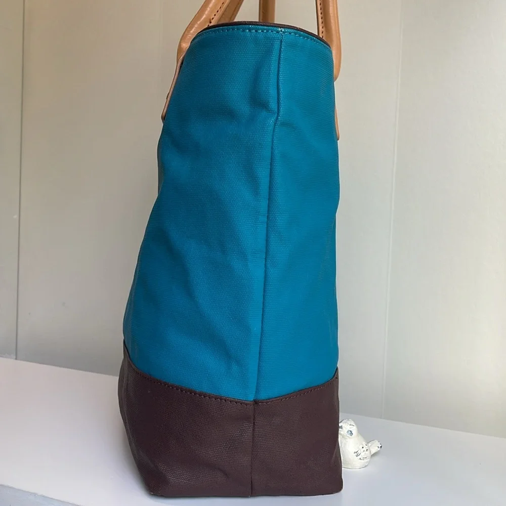 Tory Burch Jaden Canvas And Leather Tote